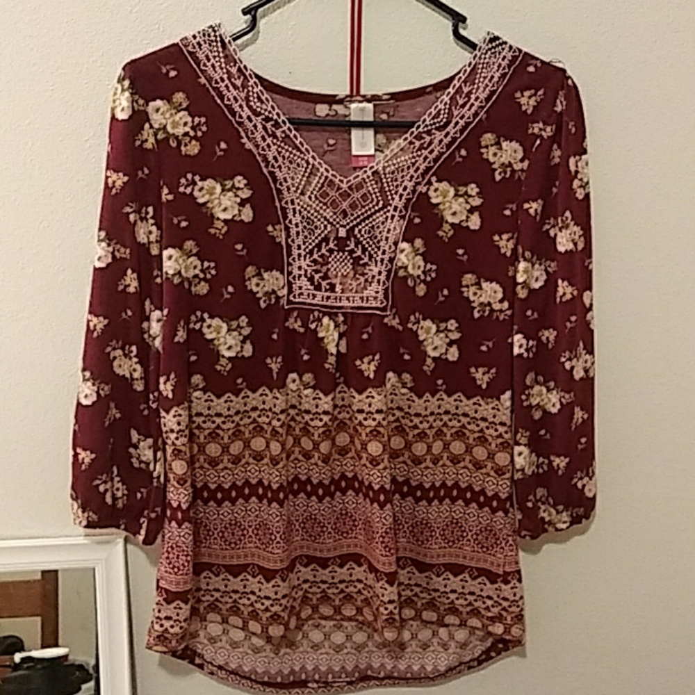 Floral blouse